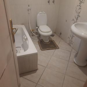 Koupelna v ubytování Fully Equipped ,3 BR ,centrally located flat in Mohandsseen