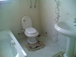 Koupelna v ubytování Fully Equipped ,3 BR ,centrally located flat in Mohandsseen