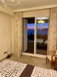 Posteľ alebo postele v izbe v ubytovaní Apartment with spectacular view in Puerto Santiago