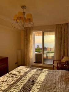 Posteľ alebo postele v izbe v ubytovaní Apartment with spectacular view in Puerto Santiago