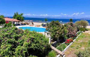 The swimming pool at or close to Ever Green beach Apartments