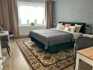 Rúm í herbergi á Byt 1KK v centru Jihlavy