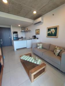 Η κουζίνα ή μικρή κουζίνα στο Departamento en Barrio Mburucuya