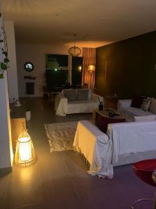 Posezení v ubytování Appartement a Salambo
