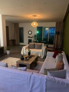 Posezení v ubytování Appartement a Salambo
