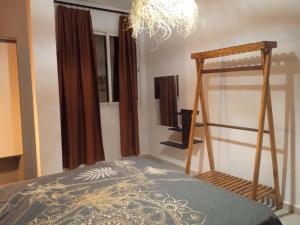 Postel nebo postele na pokoji v ubytování Appartement a Salambo