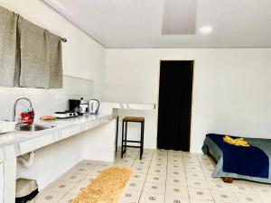 Kuchyň nebo kuchyňský kout v ubytování Anluka-House