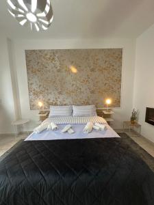 Ένα ή περισσότερα κρεβάτια σε δωμάτιο στο Alan home
