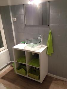 Koupelna v ubytování Appartement L'Atypique