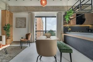 Posezení v ubytování Poblado, 5 min to San Lucas Plaza, Free parking 316