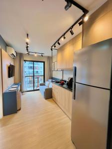 Kuchyň nebo kuchyňský kout v ubytování Innvista VibePinheiros