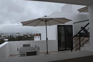 Balkoni atau teres di Hotel B10 - Distinctive Hotel-