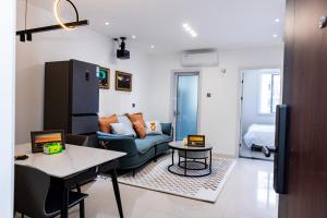 Zona d'estar a Aurora B&B