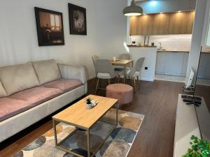 Kuchyň nebo kuchyňský kout v ubytování Apartman Kosmajska Vila