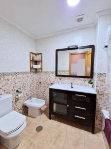 Koupelna v ubytování Apartamento Sanchiz
