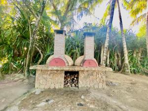 Κήπος έξω από το Oceanfront Apt W- Private Beach - Las Terrenas