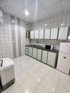 Η κουζίνα ή μικρή κουζίνα στο Orcan apartment