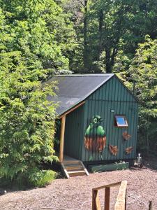 Zahrada ubytování CasaVerde Hostal Ecologico