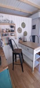 Kuchyň nebo kuchyňský kout v ubytování CasaVerde Hostal Ecologico