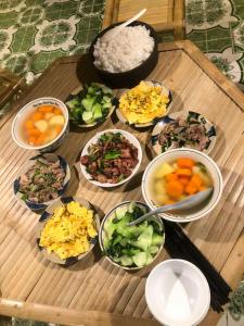 Makanan di atau berdekatan homestay