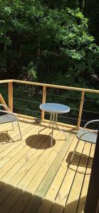 Balkón nebo terasa v ubytování CasaVerde Hostal Ecologico