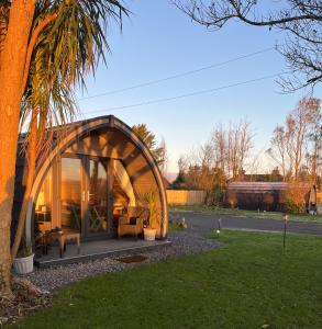 Zahrada ubytování An Faoileán Glamping Pod