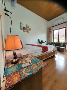 Postel nebo postele na pokoji v ubytování JAMERIK TACO BAR - Hostel