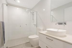 Ένα μπάνιο στο Relaxed Beachside Stay in Cabarita