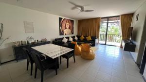 Χώρος καθιστικού στο Bang Tao Garden Beach - Penthouse