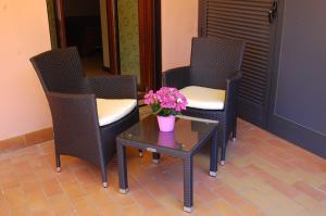 Area soggiorno di Albergo Visconti