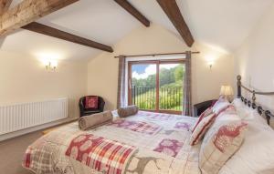 Voodi või voodid majutusasutuse Red Deer Cottage - Wheddon Cross toas