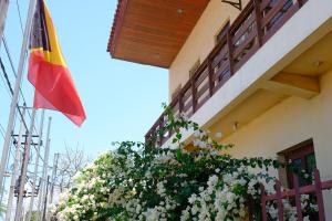 O edifício onde o aparthotel está situado
