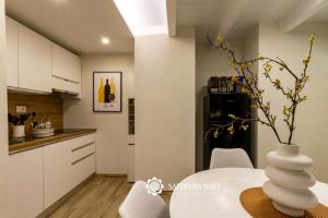 Kuchyň nebo kuchyňský kout v ubytování Sardegna Host Il Nido