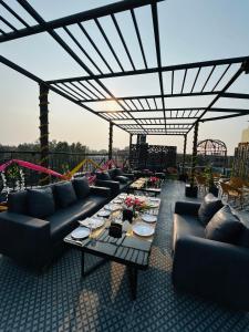 Posezení v ubytování Hotel President