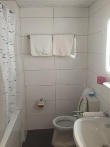 Koupelna v ubytování Hotel Adler