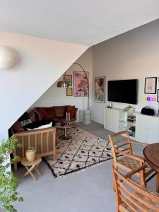 TV a/nebo společenská místnost v ubytování Panoramic Holiday Apartment - Dagmar