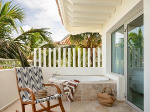 Rõdu või terrass majutusasutuses Zel Punta Cana- All inclusive