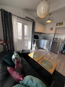 Η κουζίνα ή μικρή κουζίνα στο The Yellow House in Sofia