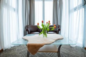A seating area at Boutique Hotel Vila Lieska