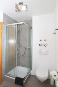 ห้องน้ำของ Ferienwohnung Mila nähe Messe in Friedrichshafen