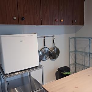 Kuchyň nebo kuchyňský kout v ubytování Gîte la Source - 85 m2 & terrasse privée