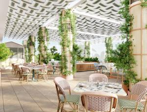 Restaurace v ubytování Don Carlos Marbella