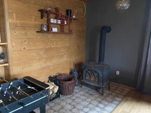 Posezení v ubytování Bouda Šestidomí