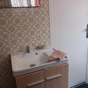 Koupelna v ubytování Gîte la Source - 85 m2 & terrasse privée