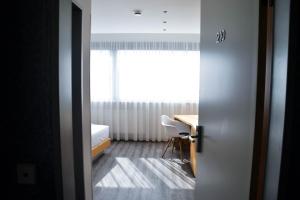 Postel nebo postele na pokoji v ubytování Cristall Hotel