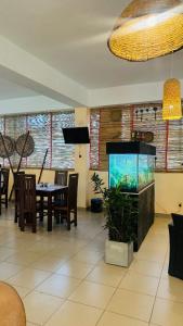 Posezení v ubytování TASHINI Hotel