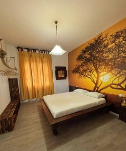 Postel nebo postele na pokoji v ubytování Casa di aria