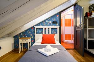 Posteľ alebo postele v izbe v ubytovaní ART HOME ARTHUR by DuHomes