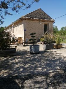 Aed väljaspool majutusasutust Chambres d'hôtes Le Vignoble