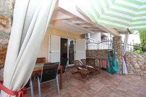 Balkón alebo terasa v ubytovaní Apartments Mikulan Nara